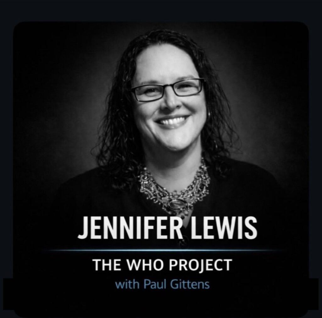 Episode artwork: Jennifer Lewis on The Who Project with Paul Gittens